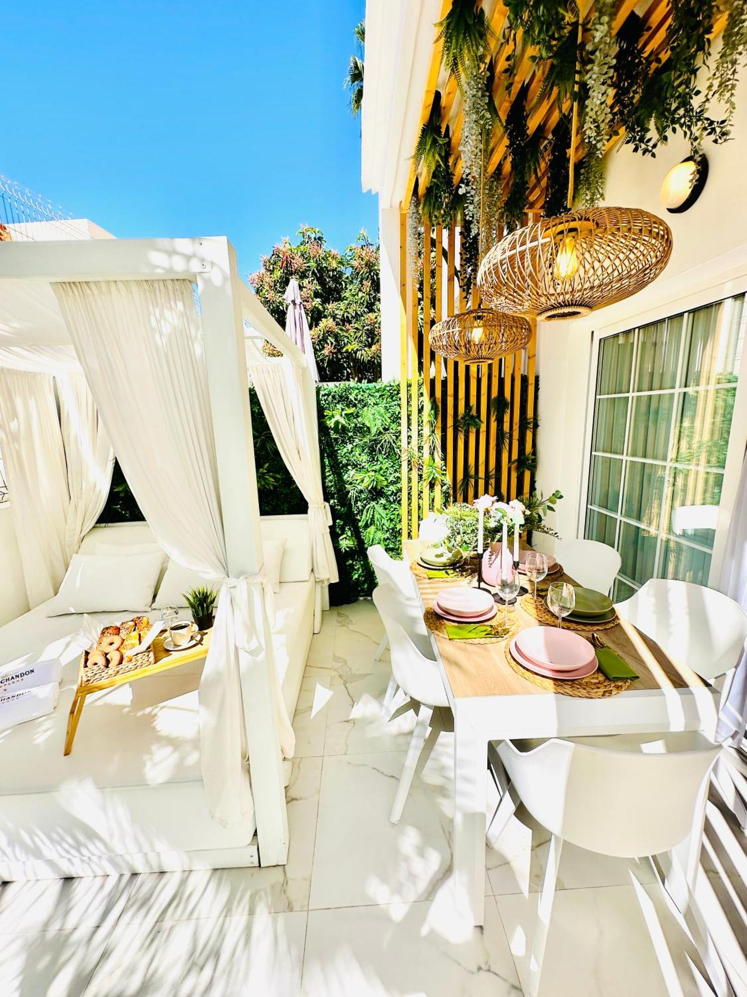 Luxury Villa Fanabe With Private Garden Адехе Экстерьер фото